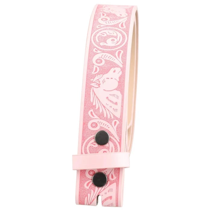 🔥LAST DAY 49% OFF -🌹 Rose pink leather belt knife💖