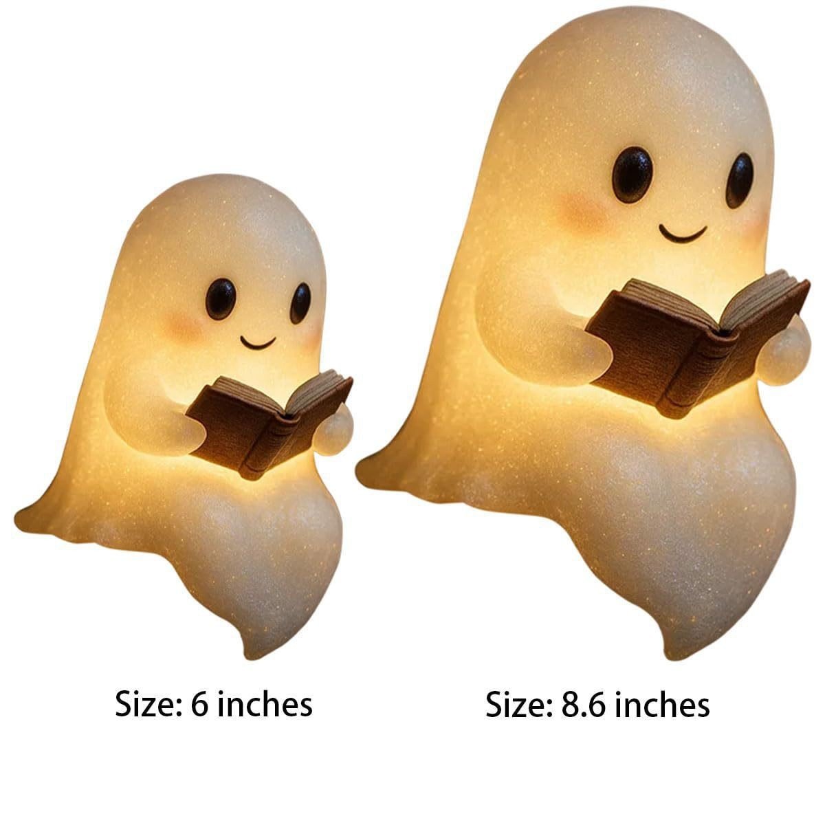 🔥Last Day Promotion 70% OFF🔥Cute Ghost Reading Book Lamp⚡️Buy 2 Free Shipping