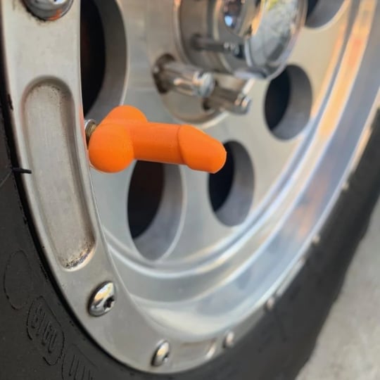 (🌲Early Christmas Sale- SAVE 48% OFF)-Prank Penis Shaped Valve Stem Cap