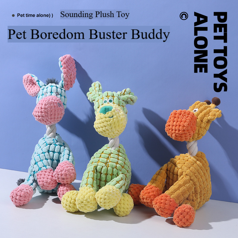 Pet Toy Dog Chew Sounding Toy – Funny Donkey