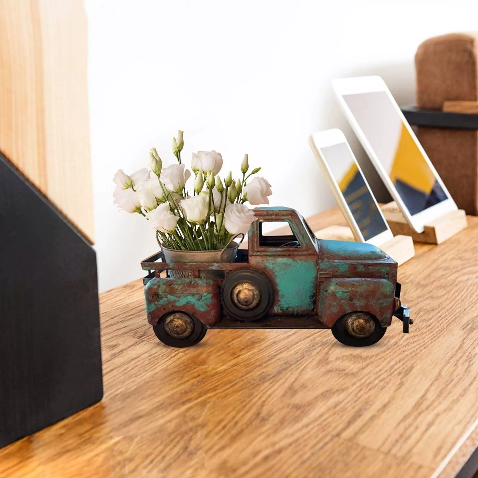 Retro Style Creative Car Flower Pot