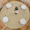 🔥Last Day Sale-45% OFF❤️Round Vinyl Fitted Tablecloth with Flannel