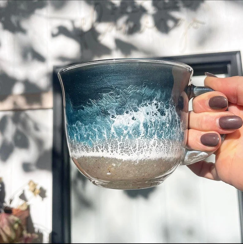 🌊Beach Inspired Coffee Mug-（Save 49% on hot first week sales）