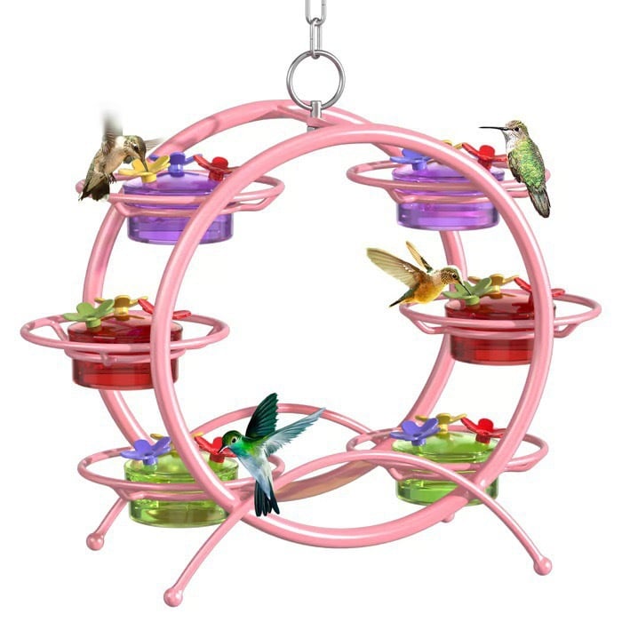 💥LAST DAY SALE 50% OFF💥Pinwheel-Shaped Outdoor Hummingbird Feeder⚡BUY 2 FREE SHIPPING