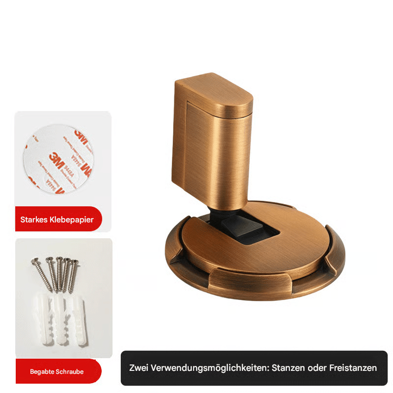 🔥Letzter Tag Verkauf 49% Rabatt🔥Praktischer Türstopper – bohrfrei, stark haftend, einfach gelöst