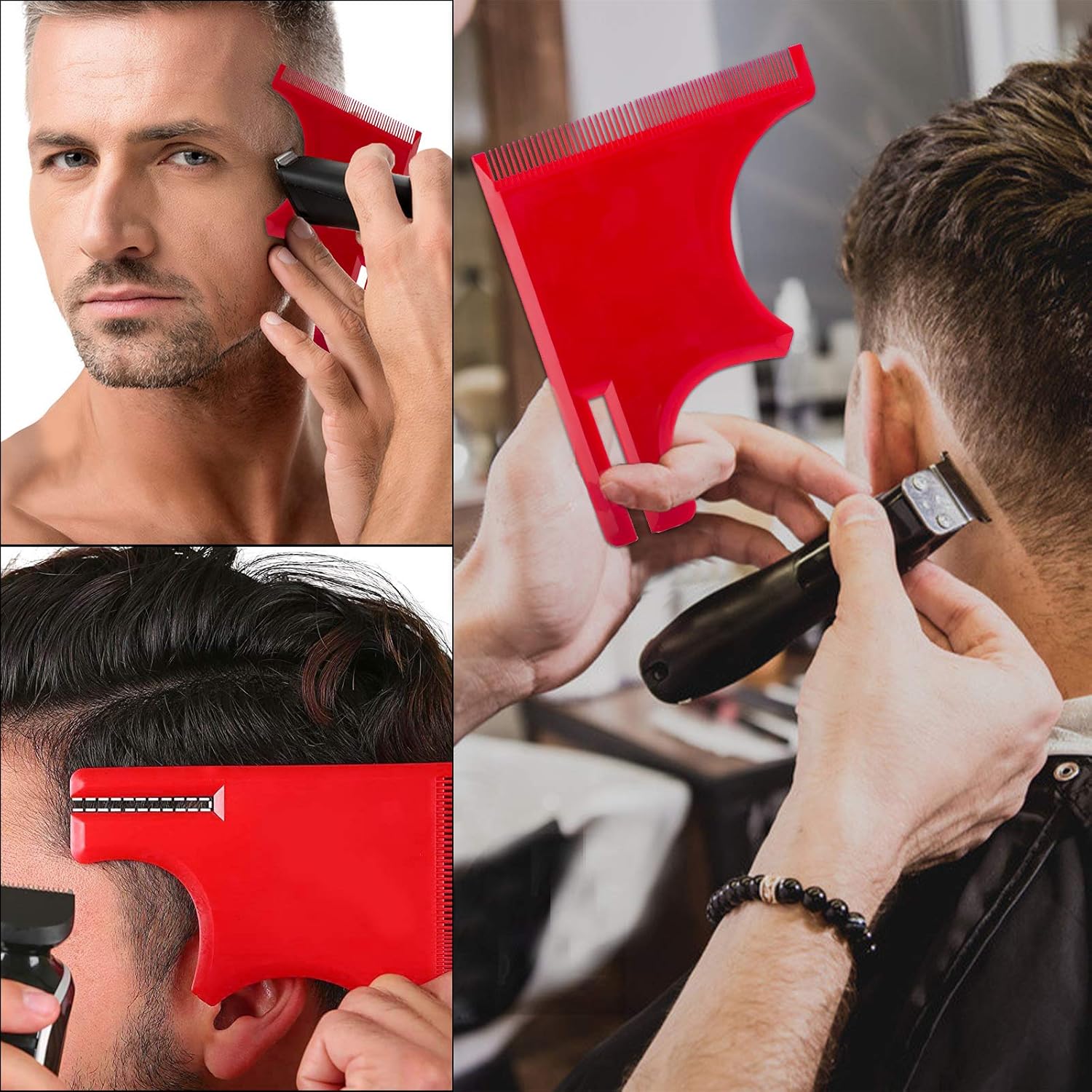 💥LAST DAY SALE 50% OFF💥Beard Hairline Shaping Tool Kit for Men