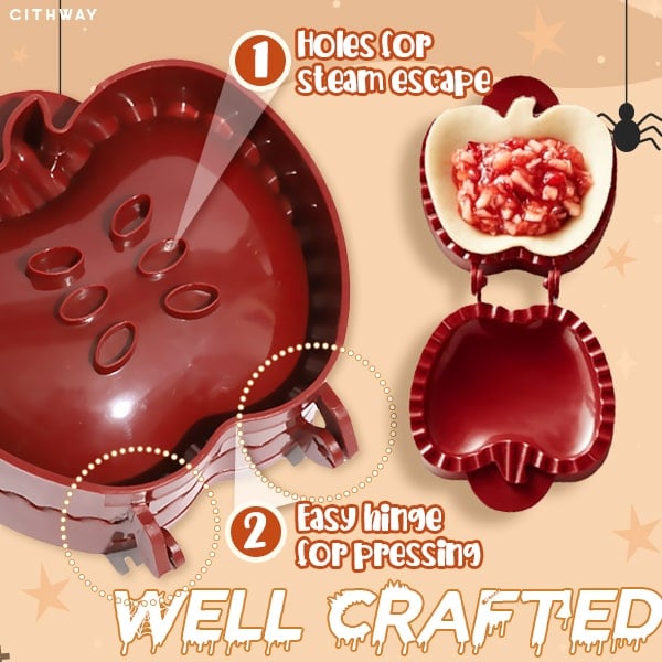 🔥Halloween Sale 60% OFF🎃Halloween & Christmas One-Press Hand Pie Maker