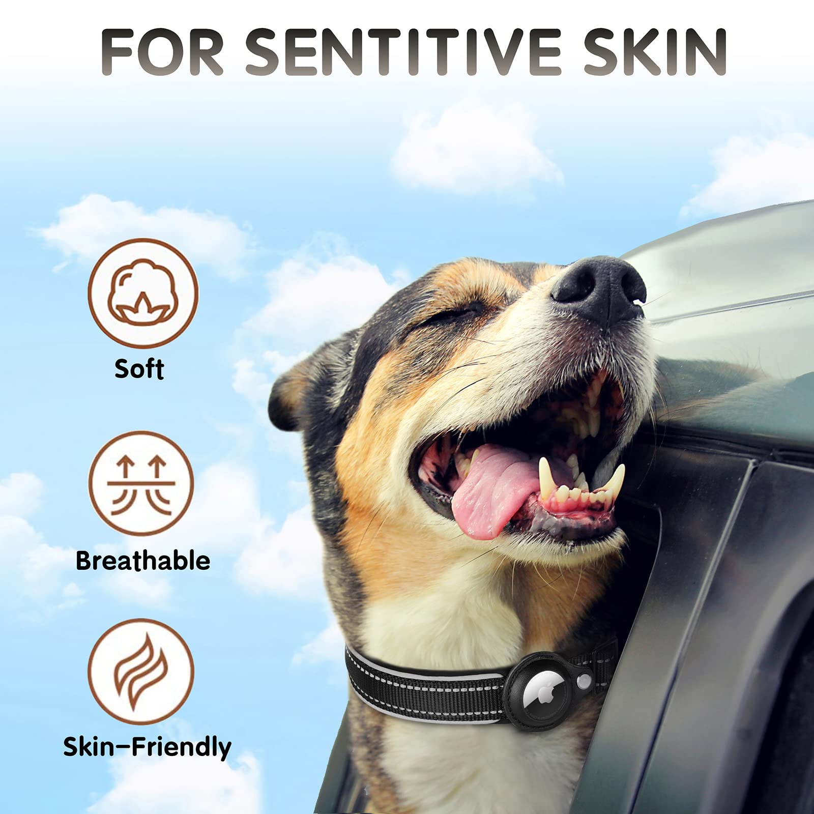 🔥Last Day Promotion- SAVE 70% OFF📲Stay Connected: AirTag Collar-BUY 2 FREE SHIPPING