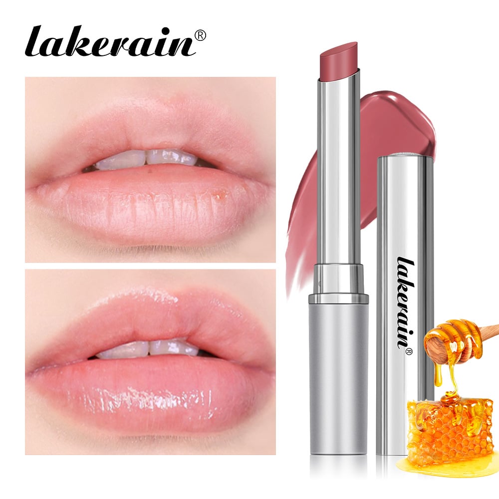 💥Flash Sale🔥Honey Tinted Lipstick – Hydrating Black & Pink Balm with Sheer Shine, Long-Wear Cherry Gloss