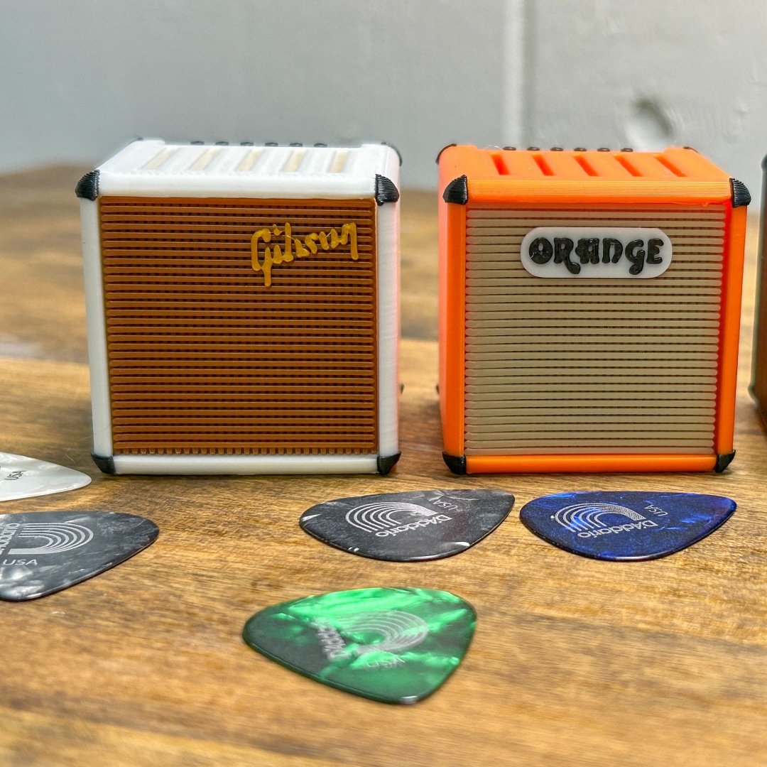 🎸Mini Guitar Amp Pick Holder