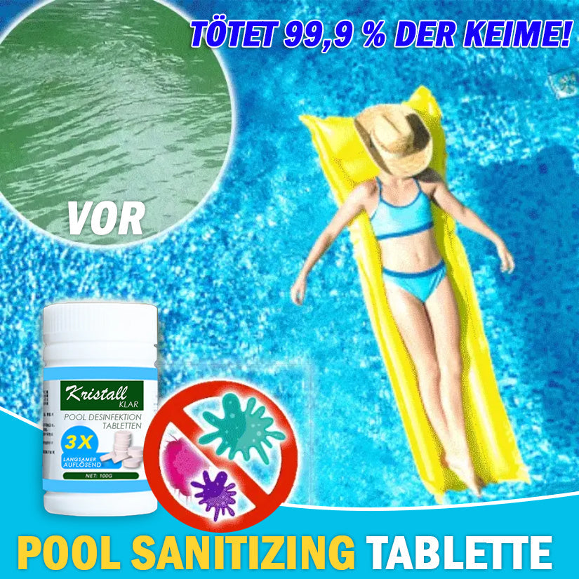 🔥Last Day Sale - 50% OFF🎁Pool Sanitizing Tablet (100 tablets)