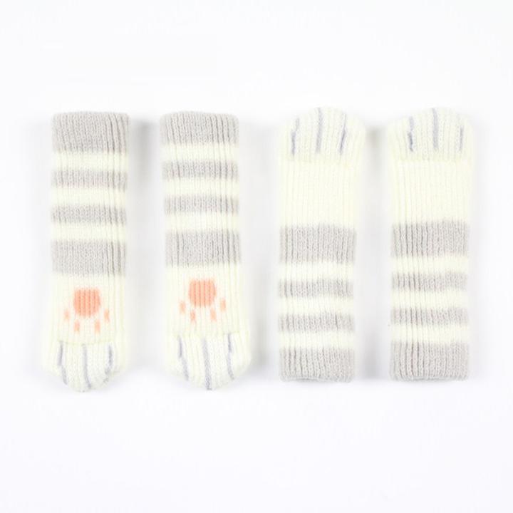 Cat-Paw Patterned Chair Socks