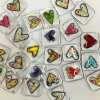🔥Last Day 70% OFF - 💝Fused Glass Heart Pocket Token