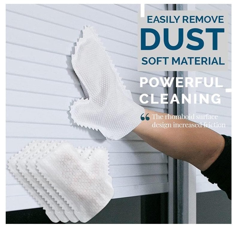 (🔥Mother's Day Hot Sale! 70% Off - Buy 3 Get Extra 10% Off🔥)Household Cleaning Duster Gloves