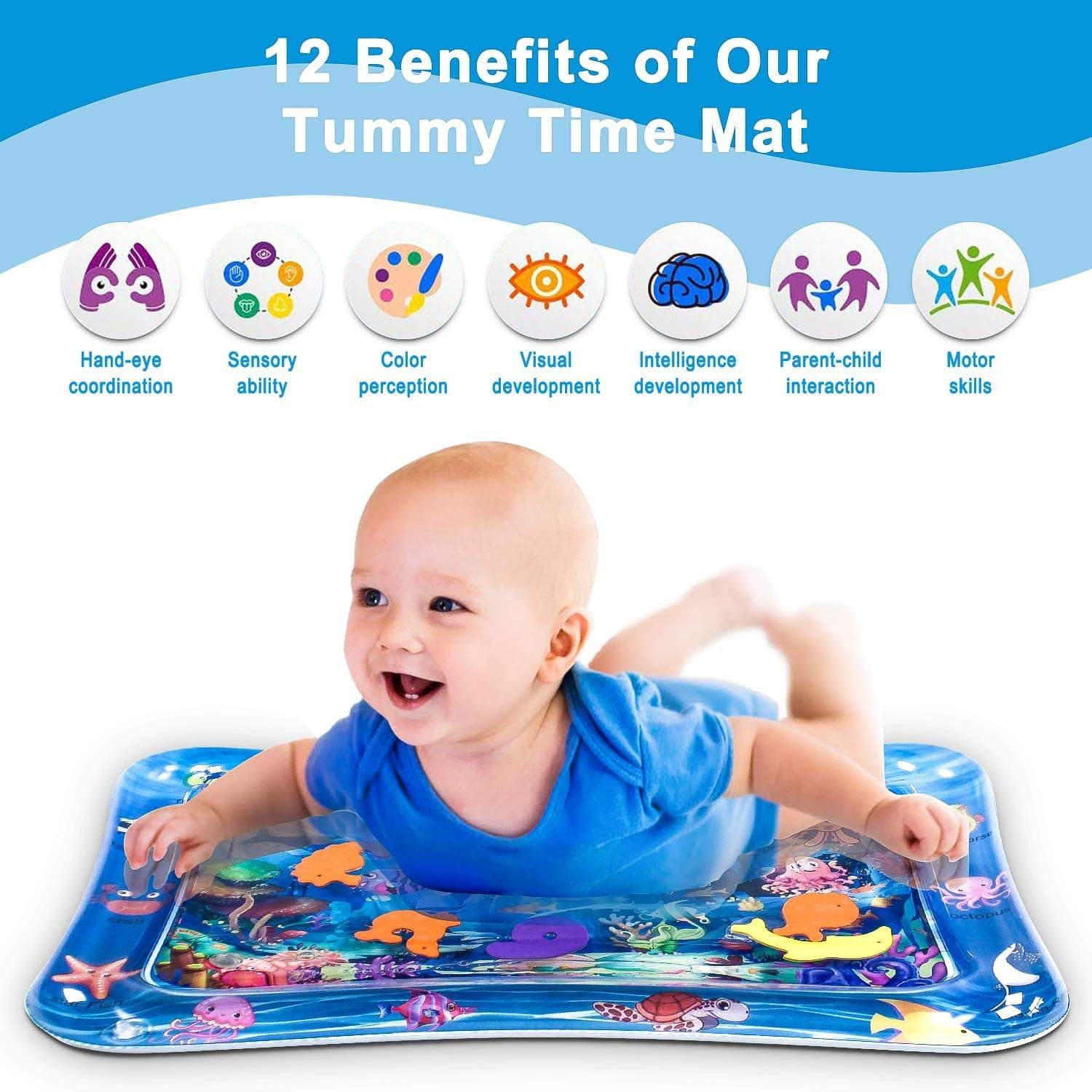 🔥BIG SALE - 50% OFF TODAY🎁Tummy Time Mat, BUY 2 FREE SHIPPING