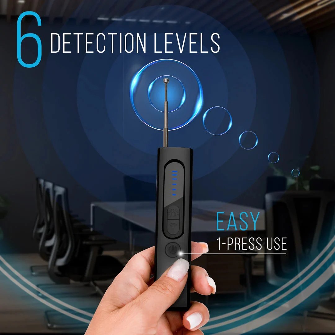 🔥Last Day Sale 50% OFF🔥New Hidden Camera Detector (Military Grade, with built-in RF and GPS Tracking Detection)