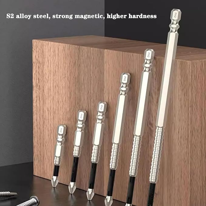 High-Magnetic Screwdriver Drill Bit Set（𝐒𝐭𝐞𝐯𝐞 𝐑𝐨𝐬𝐬 𝐑𝐞𝐜𝐨𝐦𝐦𝐞𝐧𝐝）
