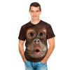 (⛄Early New Year Hot Sale 50% OFF⛄ - )Funny Monkey T-Shirt Awesome Gift For Adults And Kids