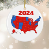 US State 2024 Memor Ornament