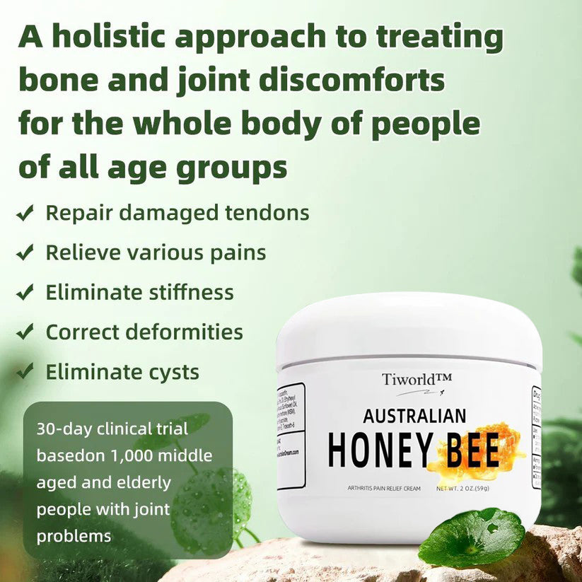 🔥Last day 70% OFF🔥TiworldTM Australian honey bee Venom Pain and Bone Healing Cream🎁