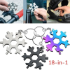 (🎄Early Christmas Sale -50% OFF) 18-in-1 Snowflake Multi-tool