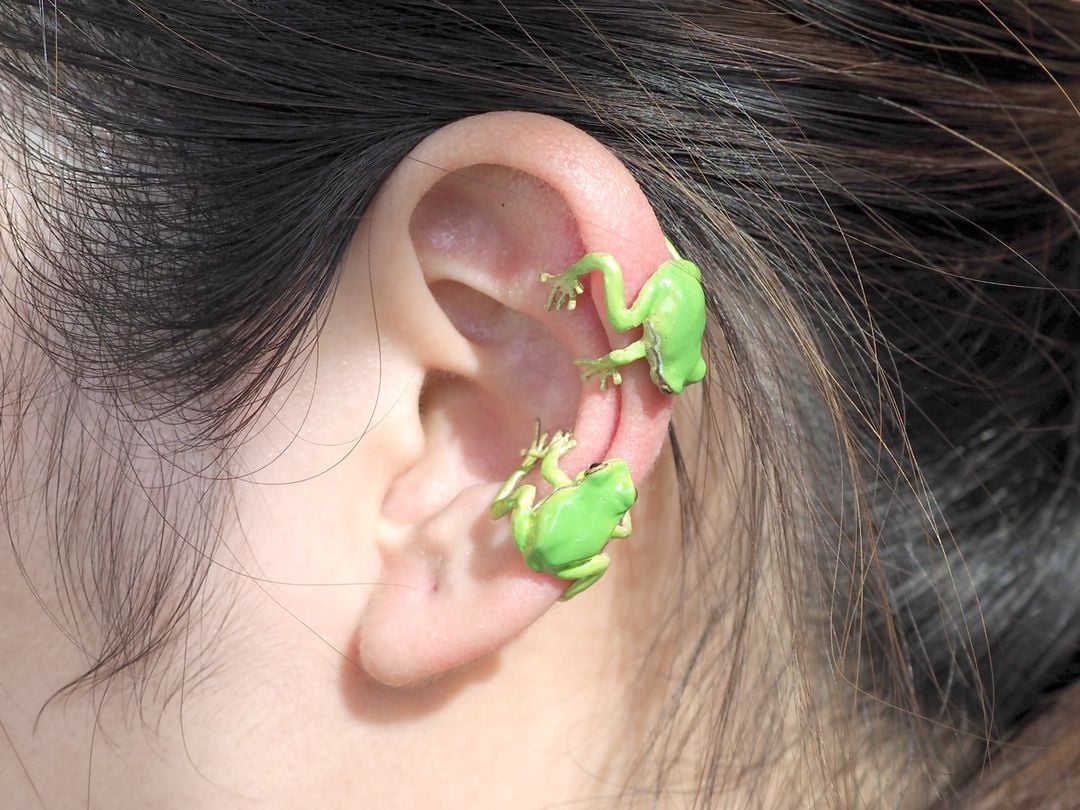 🔥 Buy 1 Get Free 🔥-Tree Frog Ring & Earrings