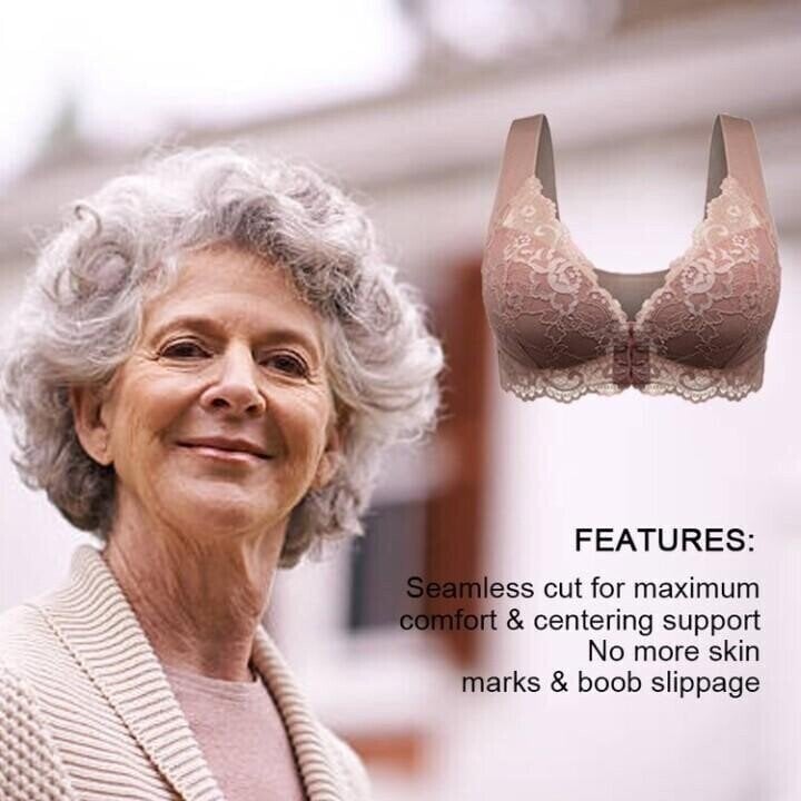 🔥HOT SALE 50% OFF🔥Bra For Women Front Closure 5D Beauty Back Sports Comfy Bra
