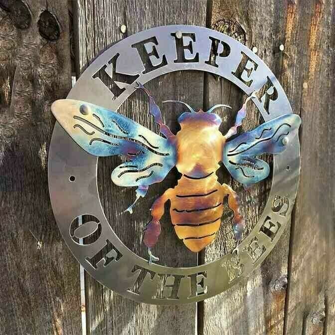 Early Christmas Hot Sale 50% OFF - 🐝Keeper of the Bees Metal Art(Buy 2 Free Shipping）