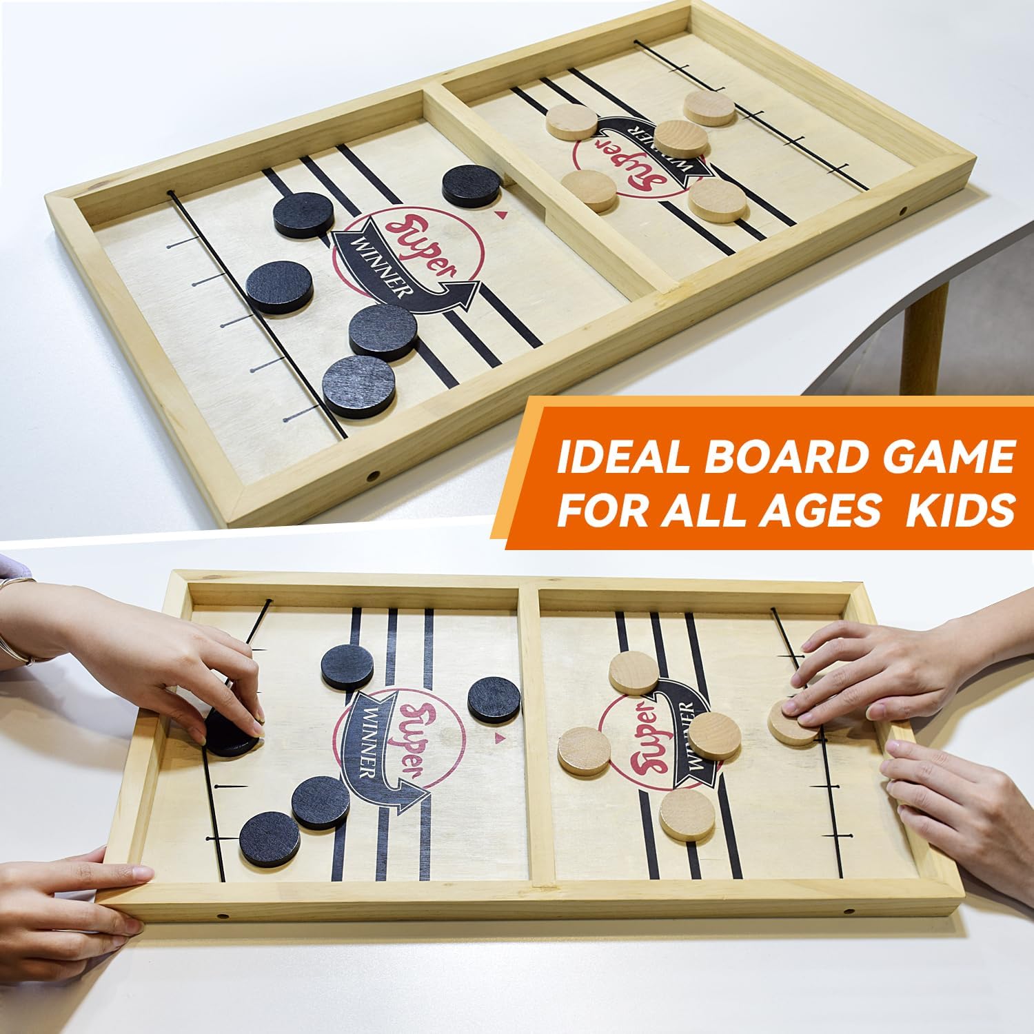 (🌲EARLY CHRISTMAS SALE - 49% OFF) Wooden Hockey Game