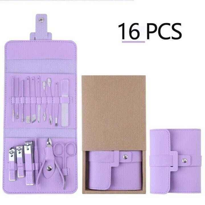 🔥(HOT SALE - 50% OFF) Stainless Steel Nail Clippers Set