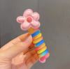 Colorful Telephone Wire Hair Bands for Kids