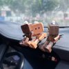 🔥Letzter Tag 50% RABATT-Charmante kleine Holzfigur-Aromatherapie im Roboterauto