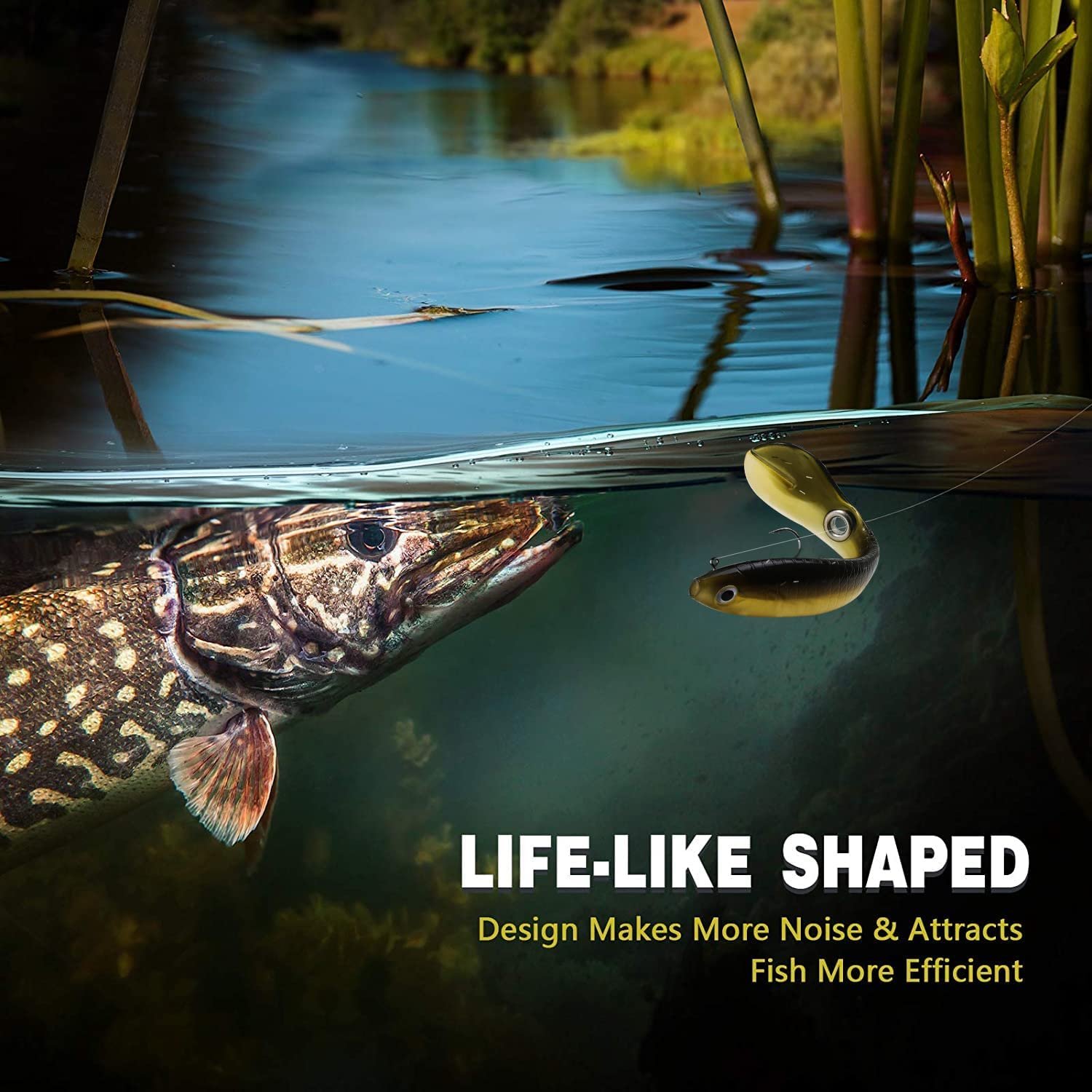 💥LAST DAY SALE 50% OFF💥Soft Bionic Fishing Lures⚡BUY 2 GET 1 FREE⚡