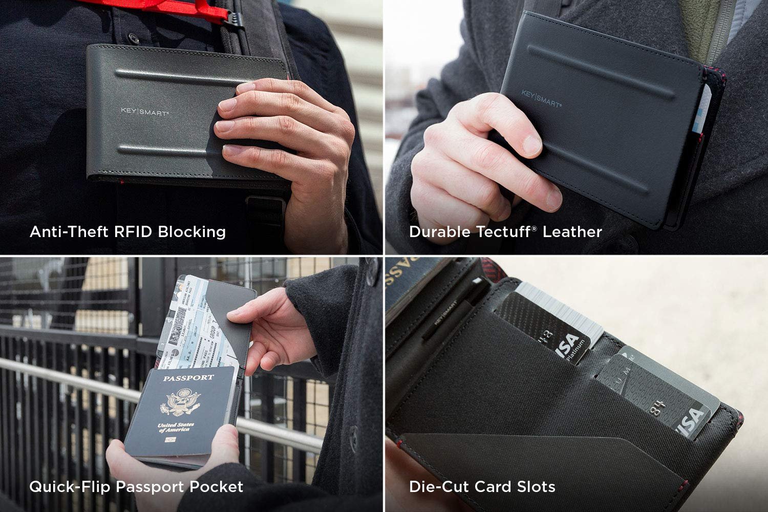 ⏰LAST DAY SALE 50% OFF🔥Bi-fold Ultra-thin Multi-card Passport Wallet