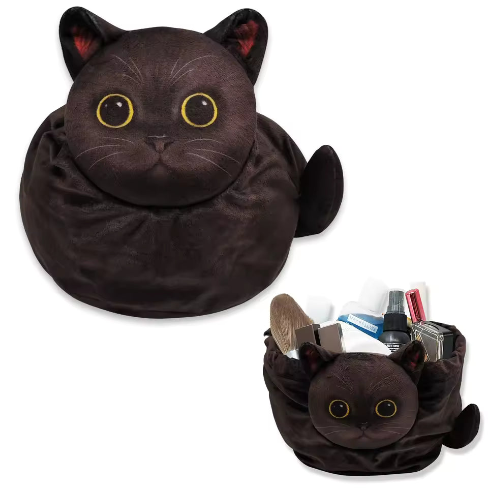 💥LAST DAY SALE 50% OFF💥Cute Cat Shape Storage Bag⚡BUY 2 FREE SHIPPING