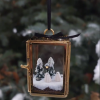 🎄👻Ghostly Snowlit Stroll Ornament