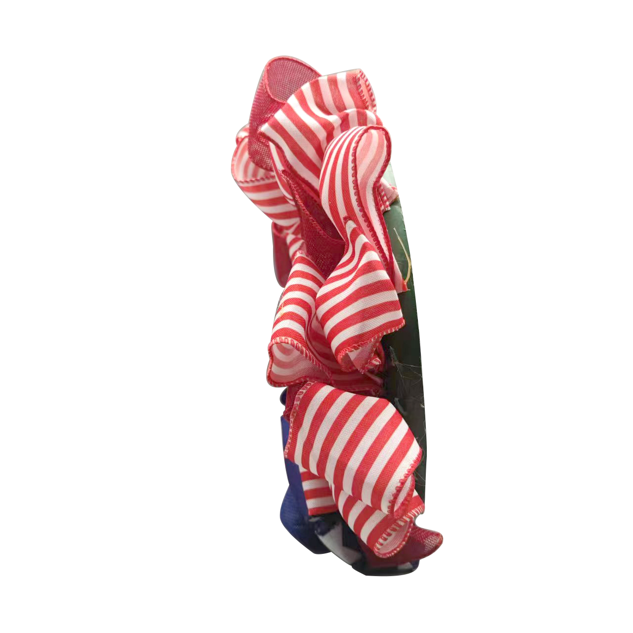 🏵100% Handmade Star Spangled Banner Ribbon Patriotic Wreath(𝐌𝐚𝐫𝐢𝐚𝐧𝐚 𝐒𝐦𝐢𝐭𝐡 𝐇𝐚𝐧𝐝𝐦𝐚𝐝𝐞®)