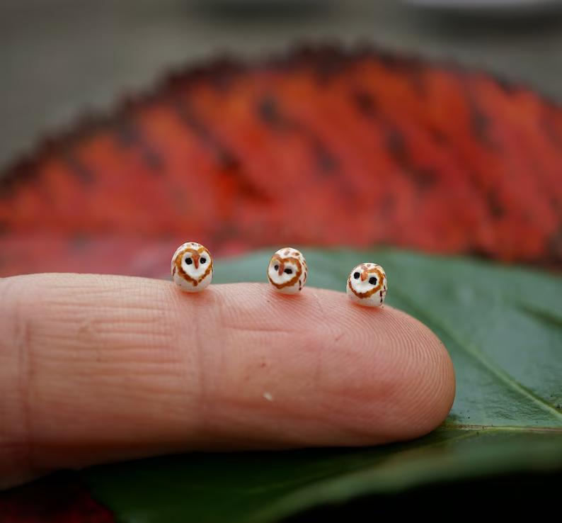 🦉 Charming Micro Owl Figurine