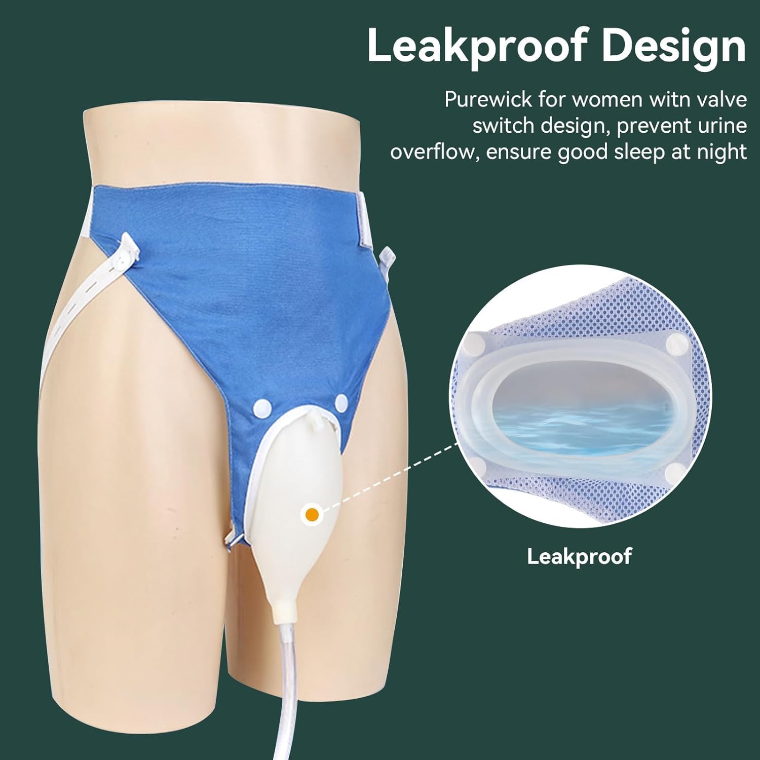 (🎄🎁Limited stocks - 70% OFF) Medical grade portable reusable urine drainage bag