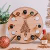 🔥Buy 2  Free Shipping🔥Christmas Countdown Wine Rack Wooden Ornaments