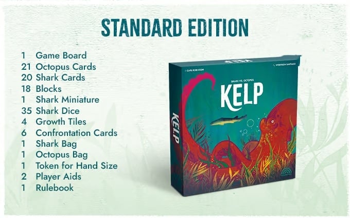 🔥KELP Board Games Shark vs Octopus