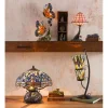 Stained Colored Glaze Series Table Lamp