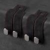 TwinHook Leather Car Headrest Hangers