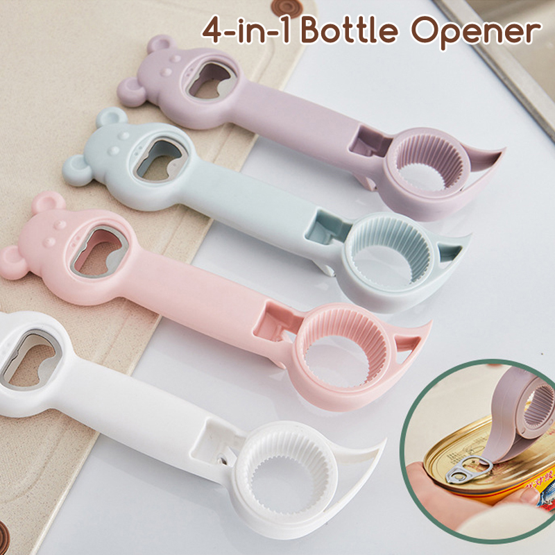 (🌲Last Day Promotion- 50% OFF) Multifunctional 4-in-1 Bottle Opener - BUY 5 GET (EXTRA 20% OFF & FREE SHIPPING) Now!