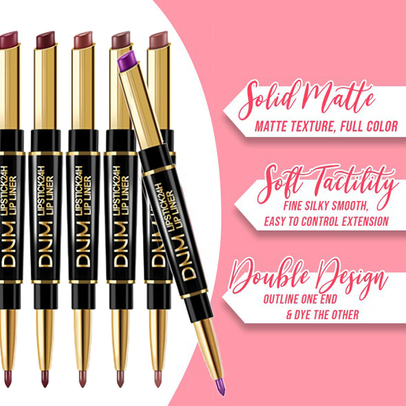 (🌲Early Christmas Sale-2 in 1 Double Head 12 Hrs Matte Lipstick