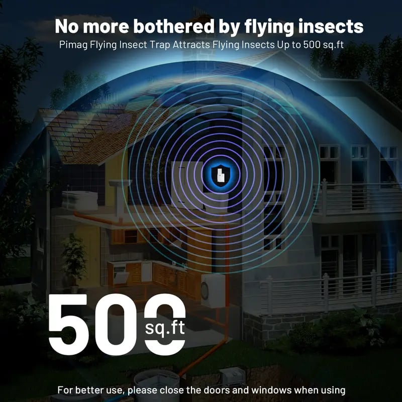 🎁TikTok Last Day Sale - 70% OFF🔥(1 Device + 5 Refills)Fruit Fly Traps for Indoors,Gnat Traps for House Indoor Plug-in Light for Flies