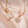 [LAST DAY 49% OFF]  🔥Initial Letter Pendant Necklaces - 2 Pack
