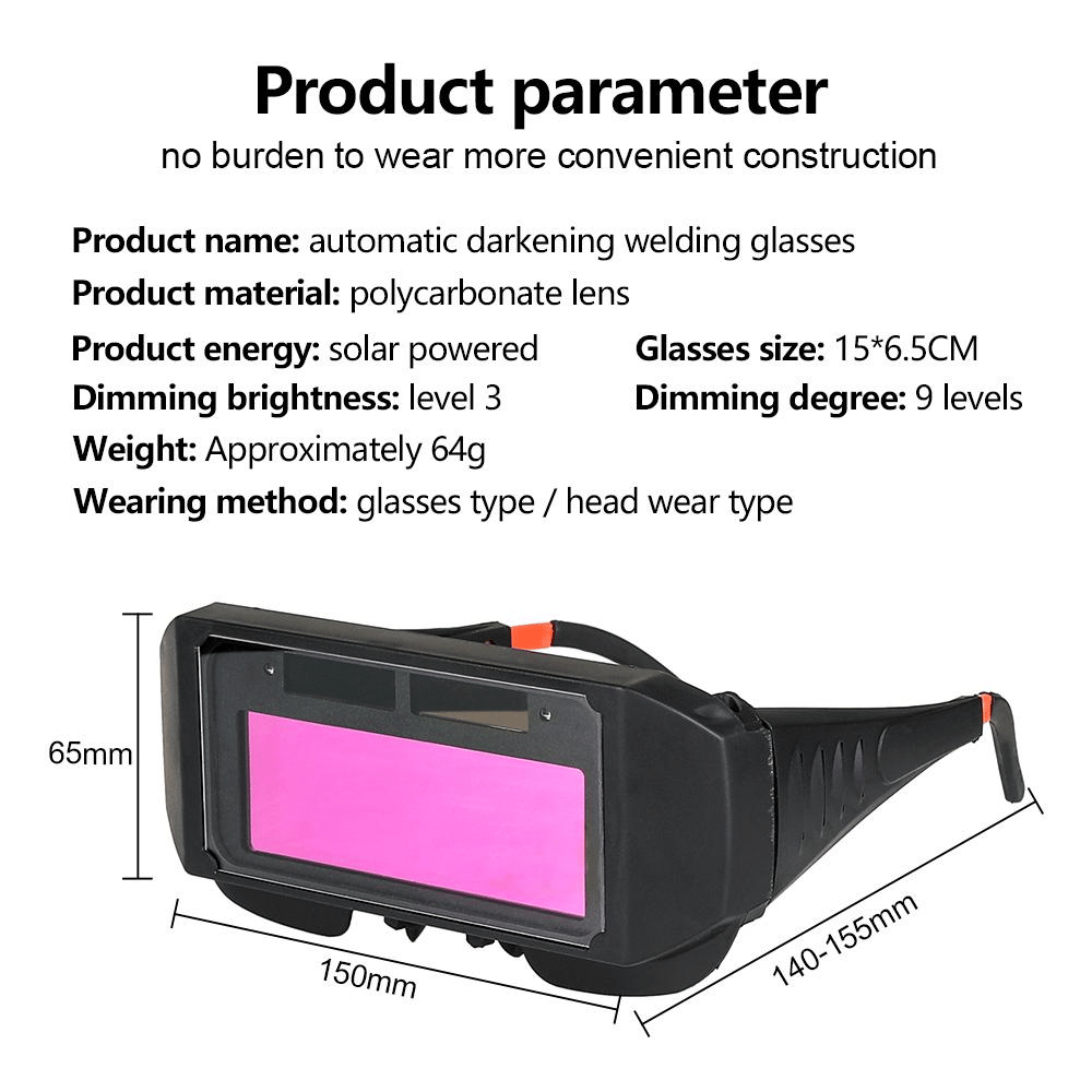 🔥Last Day Promotion 48% OFF🔥Auto Dimming Welding Glasses & BUY 2 GET EXTRA 10% OFF