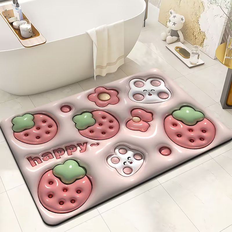 ❤️Mother's Day SALE🎉Quick Drying Non-slip 5D Bath Mat
