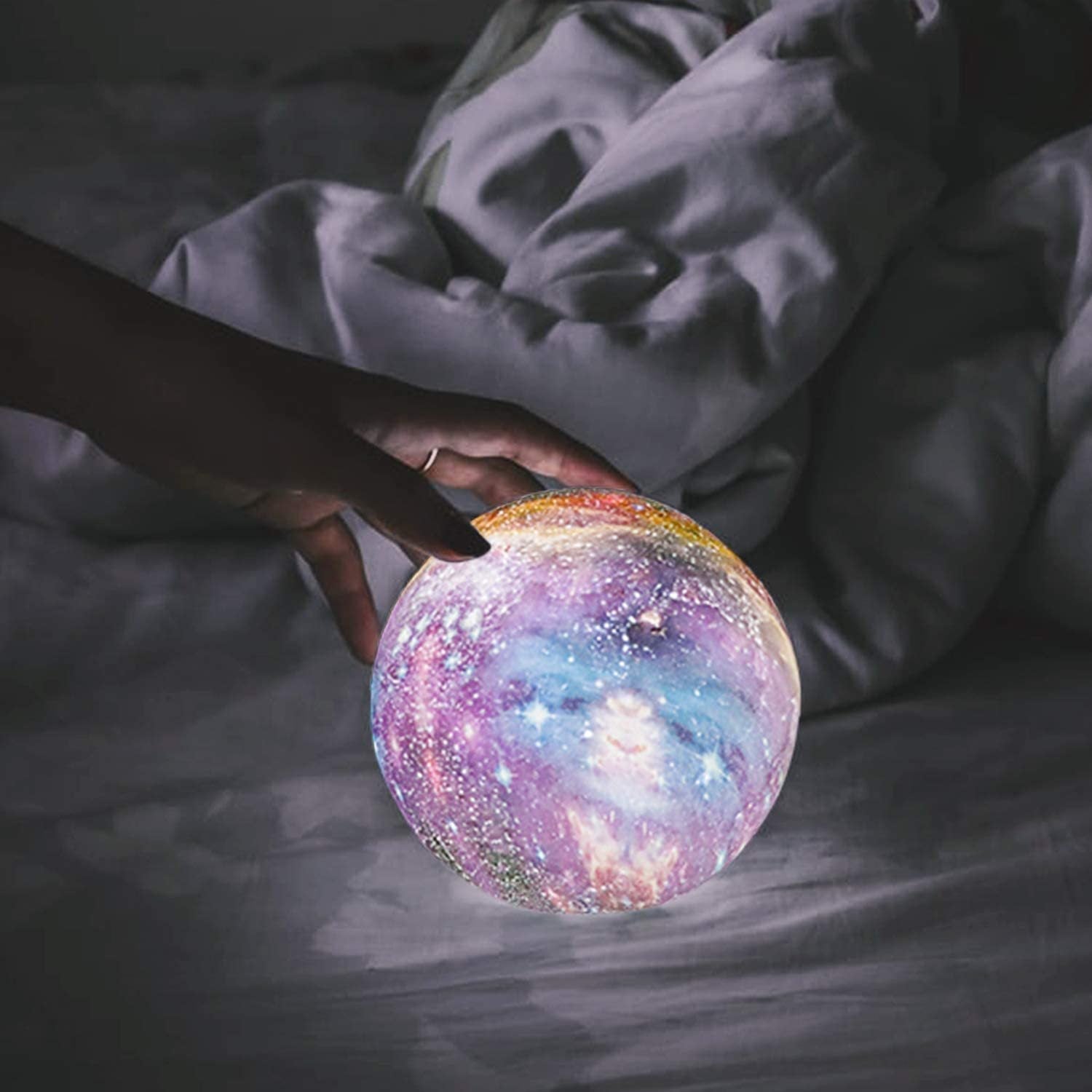 🌌Galaxy Moon Lamp, Buy 2 Free Shipping.